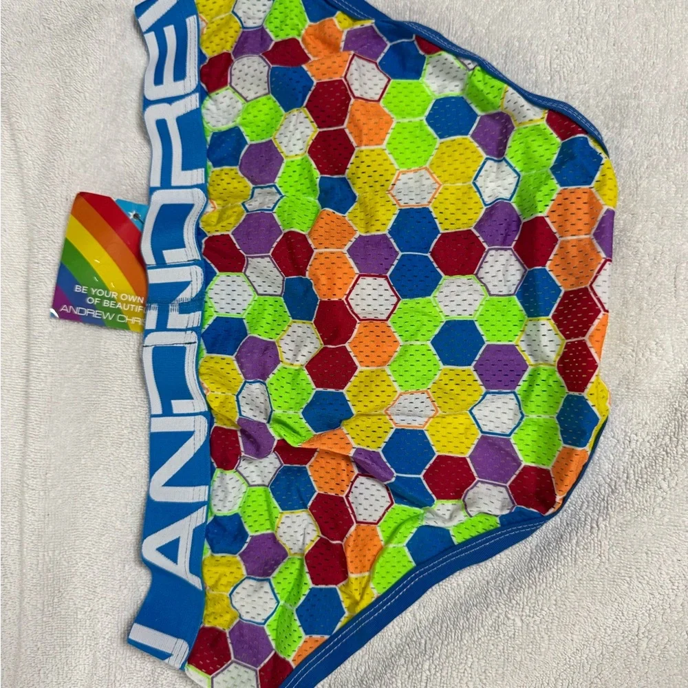 Colorful Hexagon Pattern Underwear - Picture 2 of 2